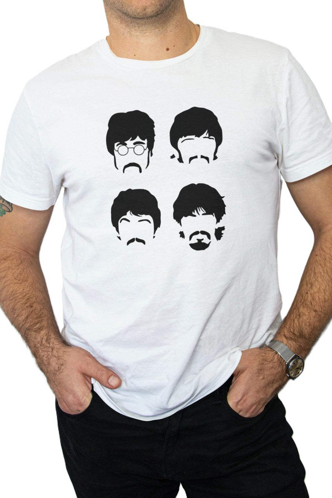 The Beatles Silhouette T-Shirt