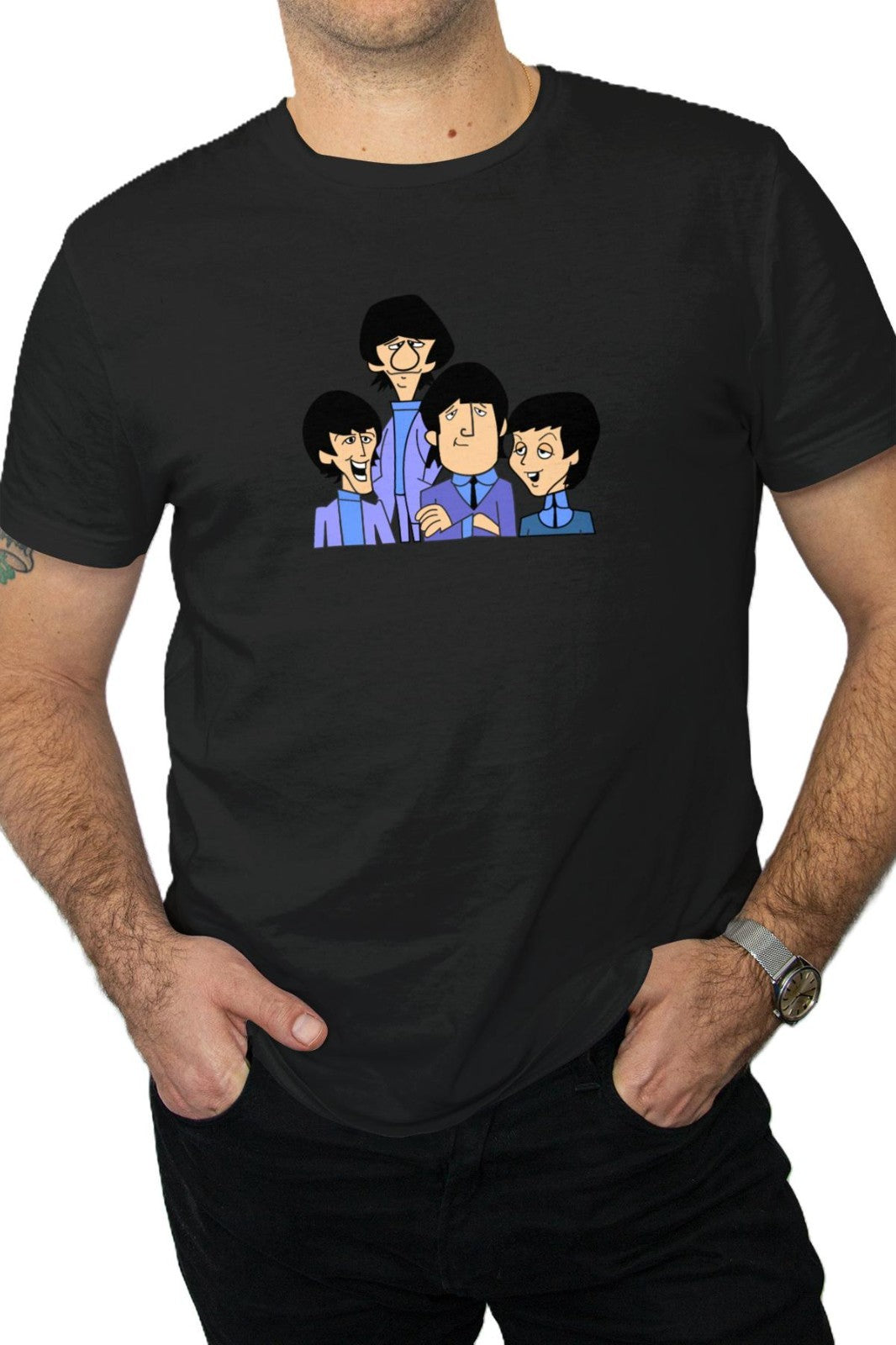The Beatles Cartoon T-Shirt