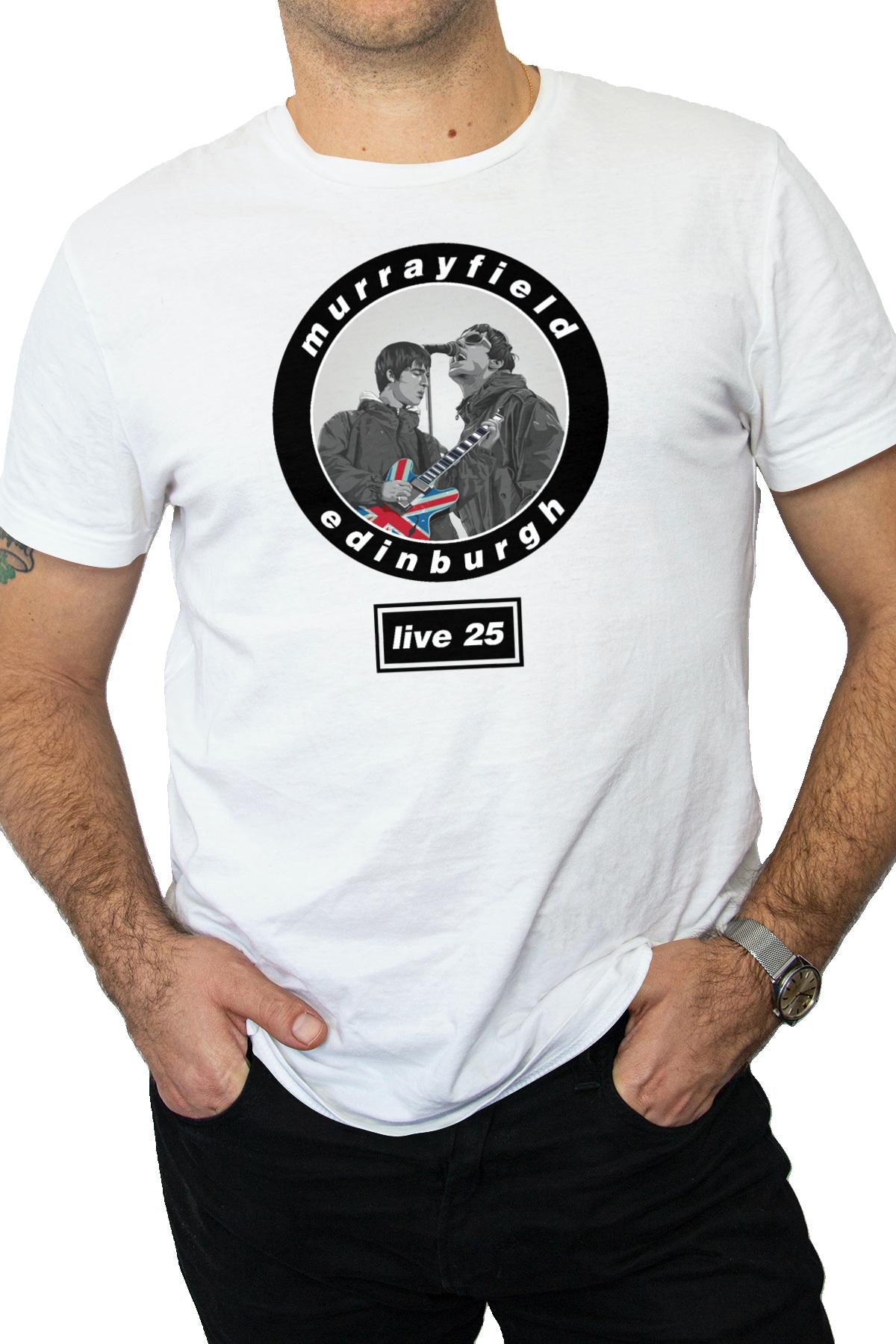 Oasis Tour Live 25-Edinburgh Murrayfield - 10 Colourways Available