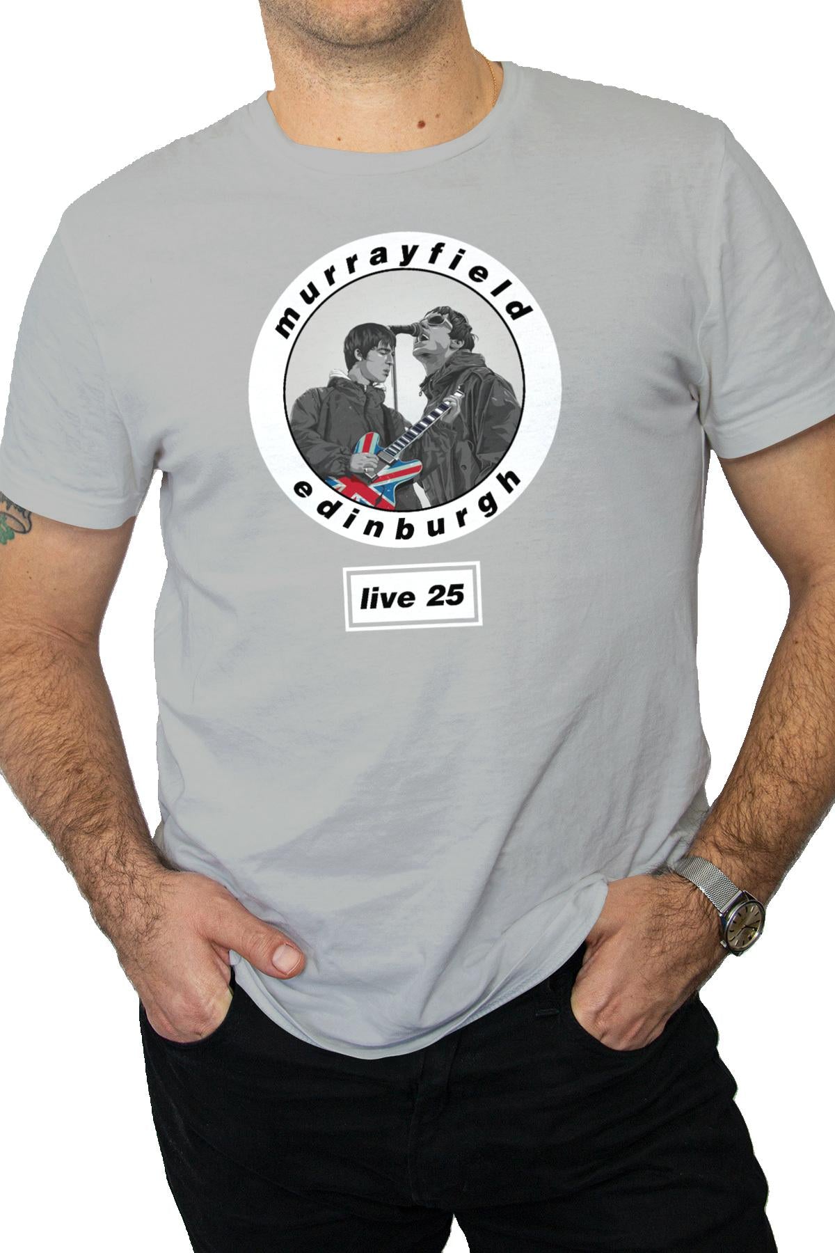 Oasis Tour Live 25-Edinburgh Murrayfield - 10 Colourways Available