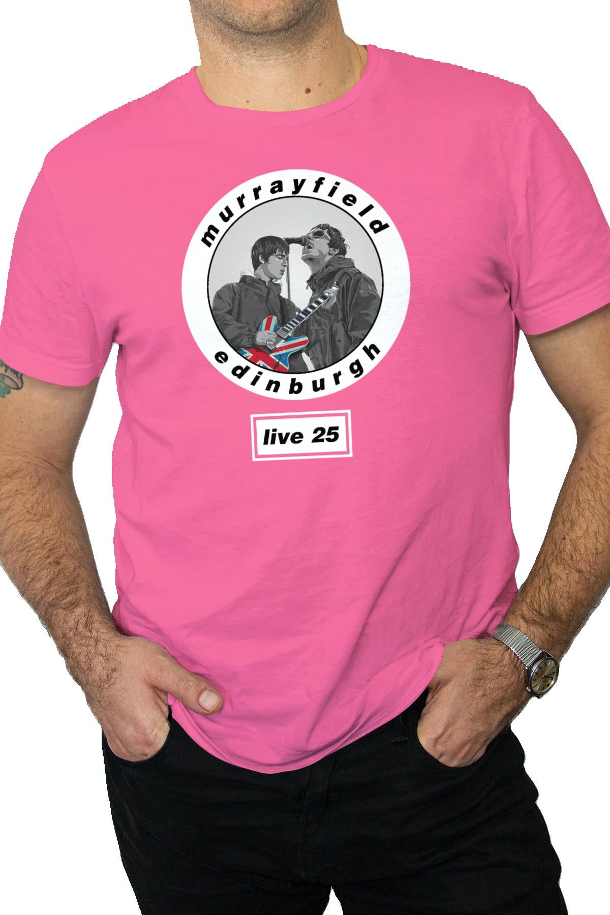 Oasis Tour Live 25-Edinburgh Murrayfield - 10 Colourways Available