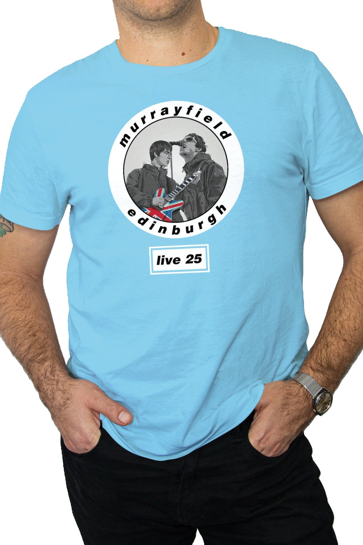 Oasis Tour Live 25-Edinburgh Murrayfield - 10 Colourways Available