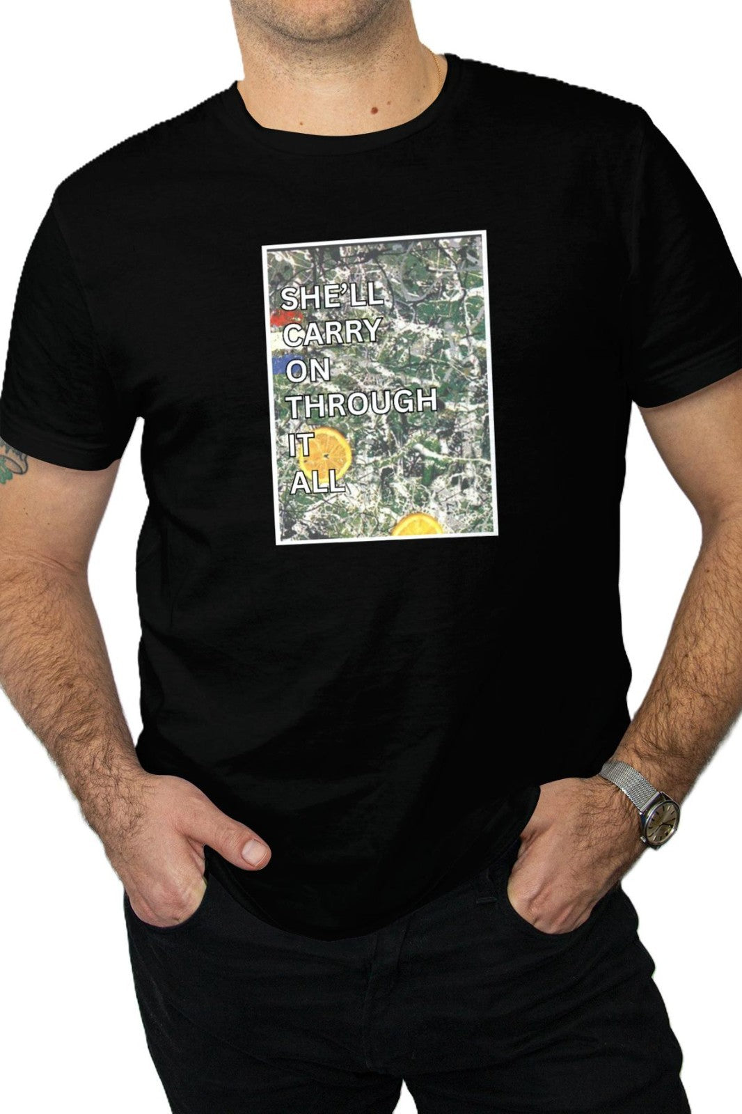 The Stone Roses Waterfall Lyric T-Shirt