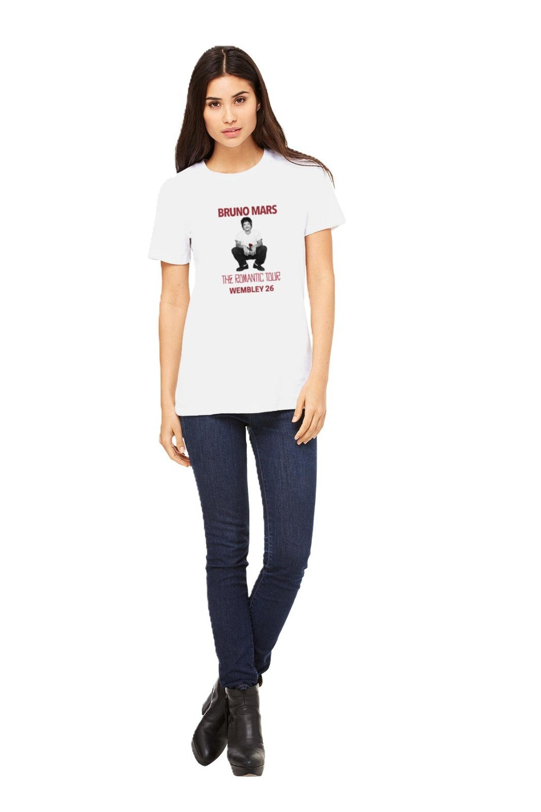 Bruno Mars The Romantic Tour - London Wembley 2026 Premium Unisex T-Shirt