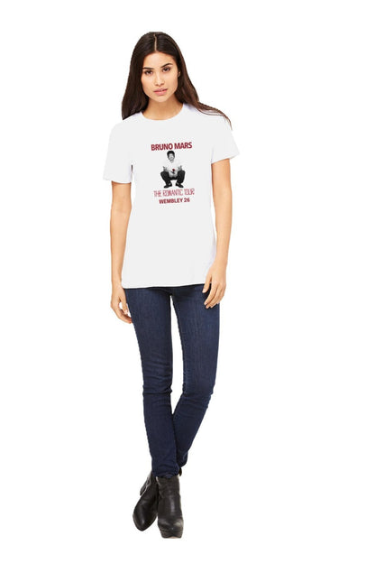 Bruno Mars The Romantic Tour - London Wembley 2026 Premium Unisex T-Shirt