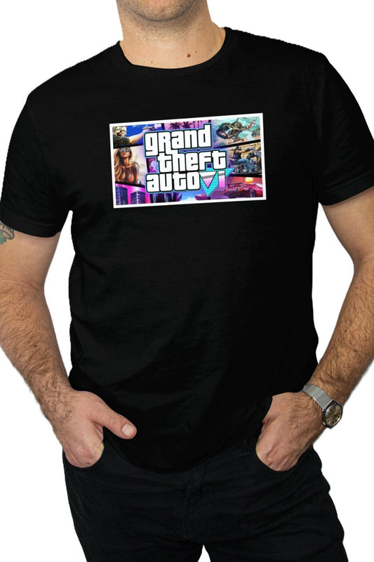 Grand Theft Auto 6 Vivid Graphic T-Shirt