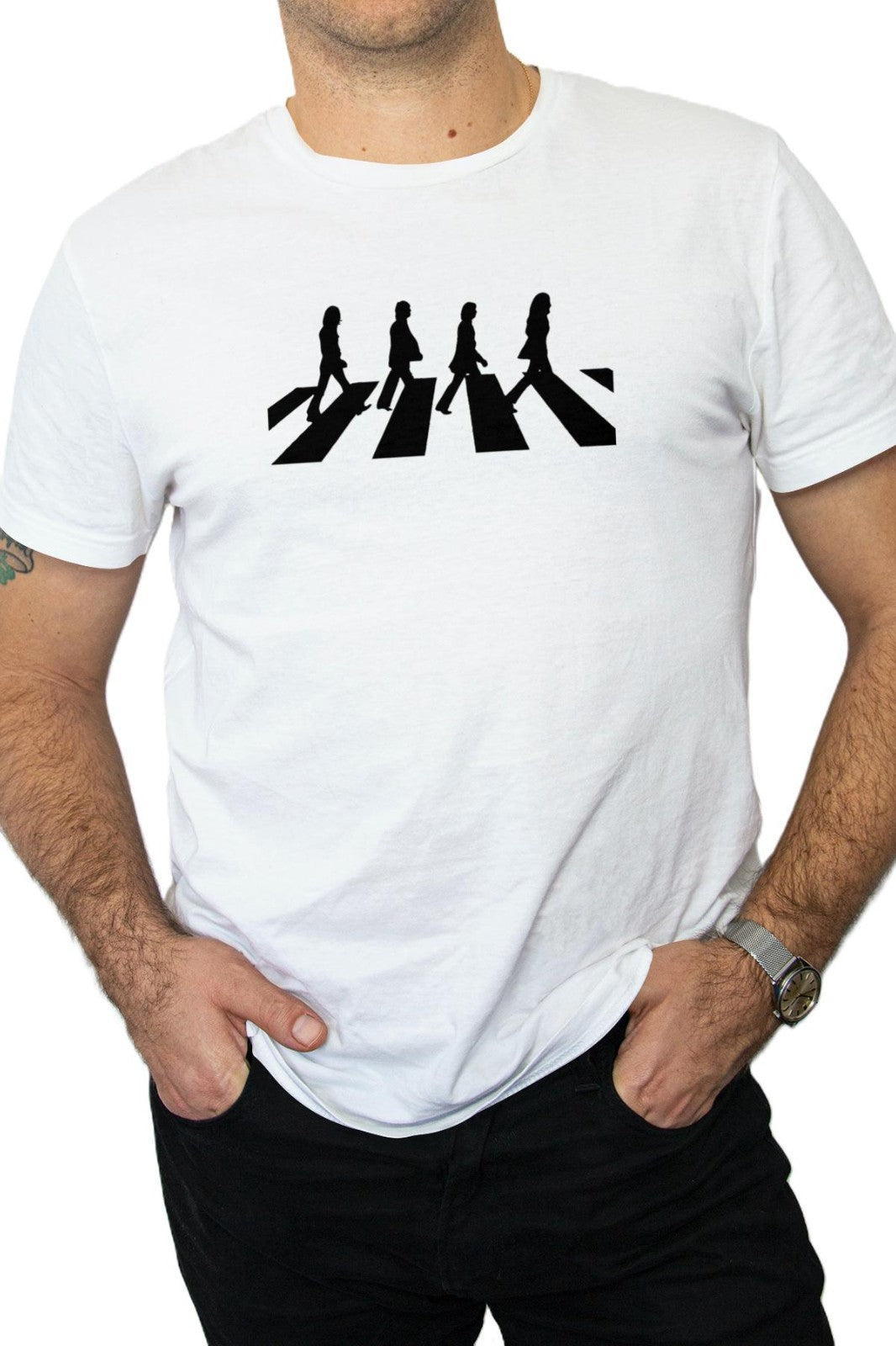 The Beatles Abbey Road Silhouette T-Shirt