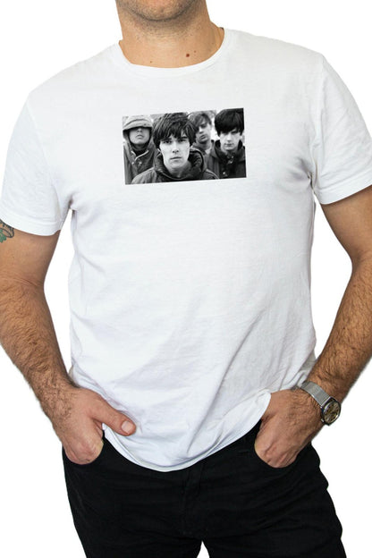 The Stone Roses Band Pic Portrait T-Shirt