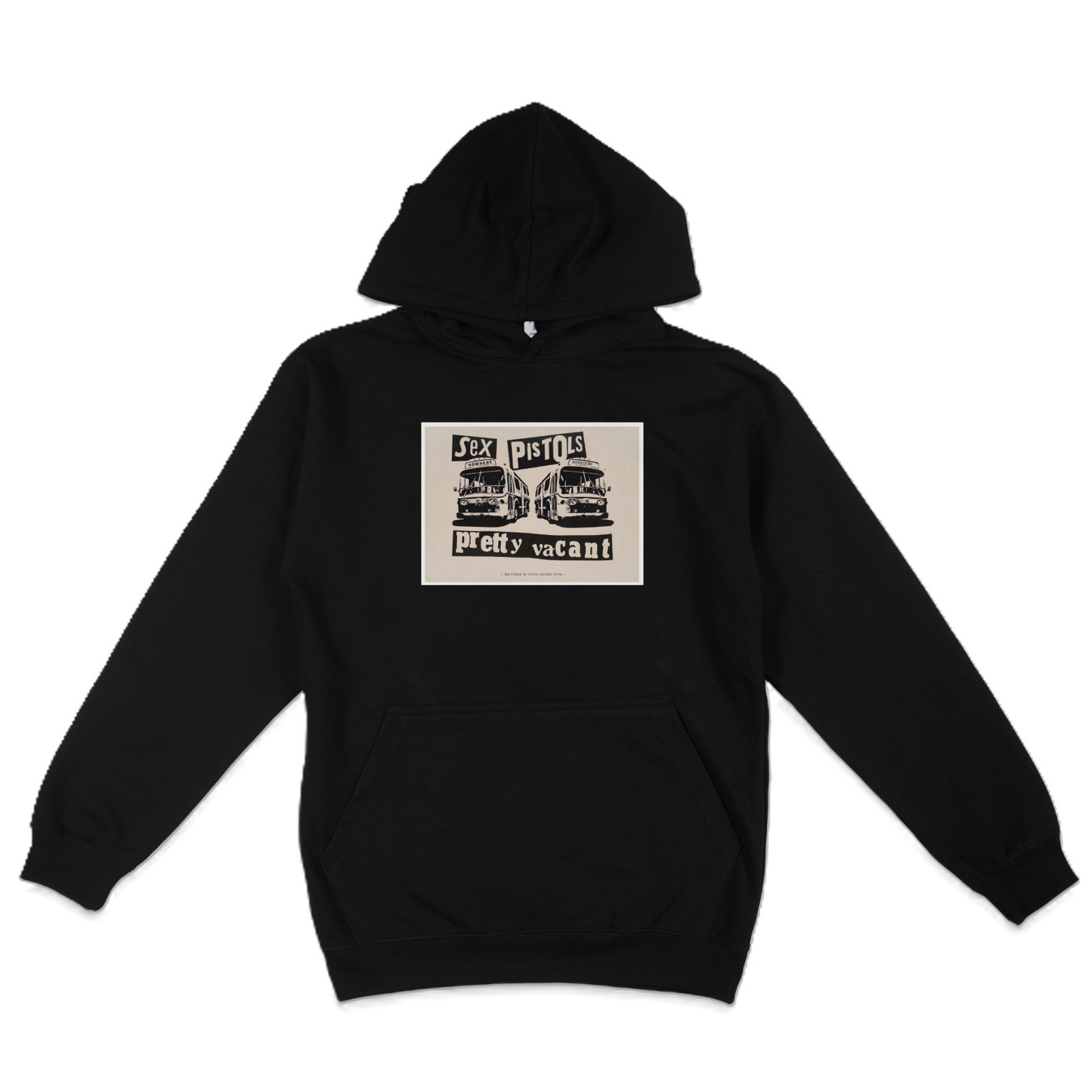 The Sex Pistols Pretty Vacant Premium Hoodie with zipped pockets