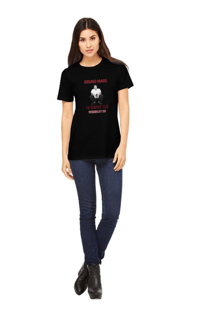 Bruno Mars The Romantic Tour - London Wembley 2026 Premium Unisex T-Shirt
