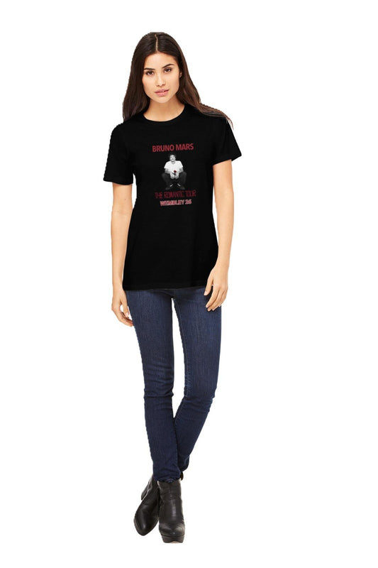 Bruno Mars The Romantic Tour - London Wembley 2026 Premium Unisex T-Shirt