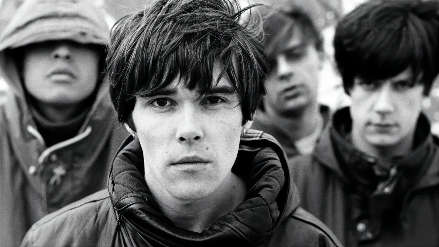 The Stone Roses Band Pic Portrait T-Shirt
