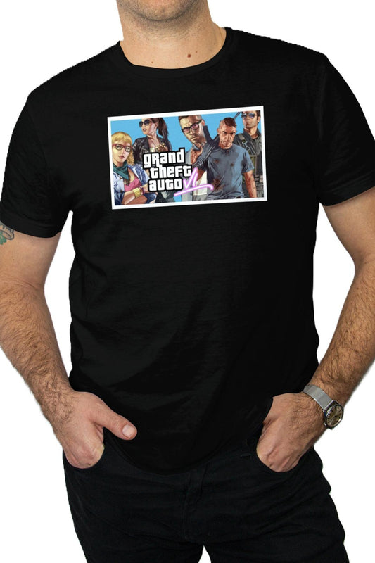 GTA6 Character Graphic T-Shirt