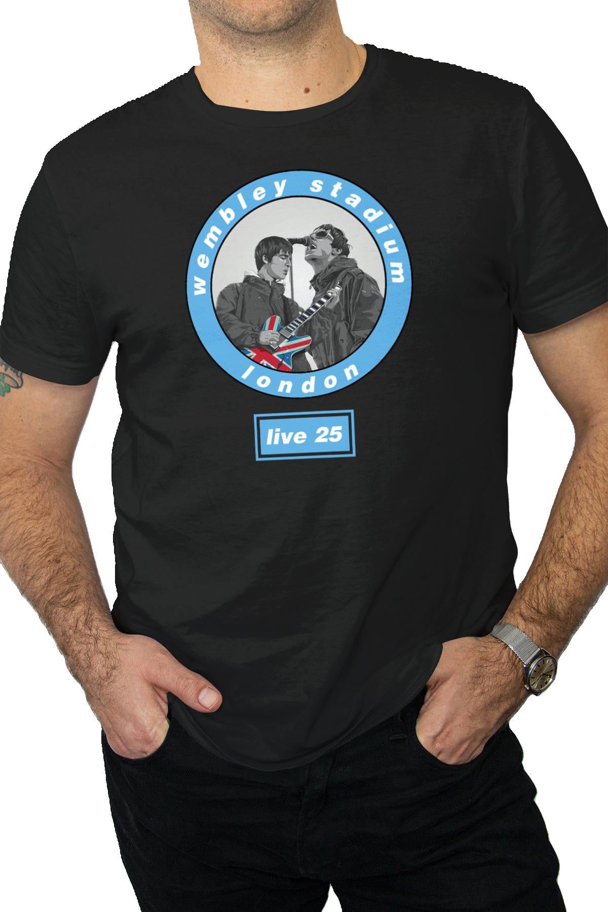 Oasis-Wembley Stadium Live 25 Tour - 10 Colourways Available