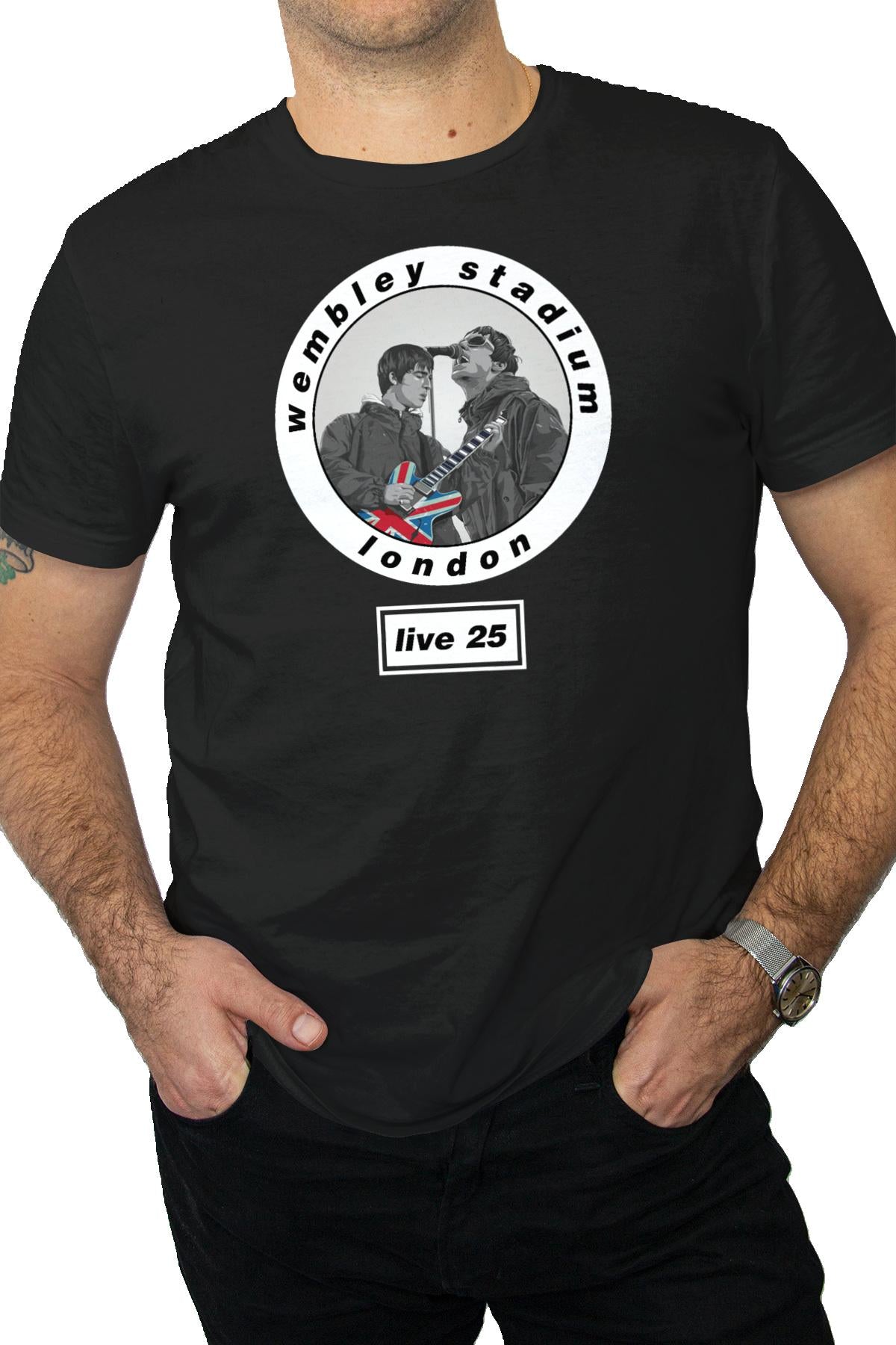 Oasis-Wembley Stadium Live 25 Tour - 10 Colourways Available