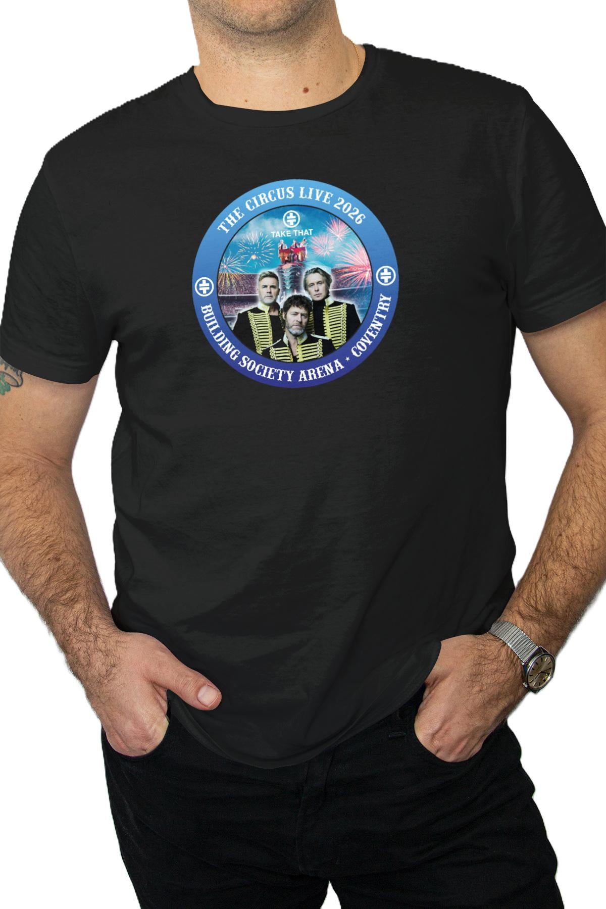 Take That Circus Tour Coventry Building Society Arena Unisex T-Shirt