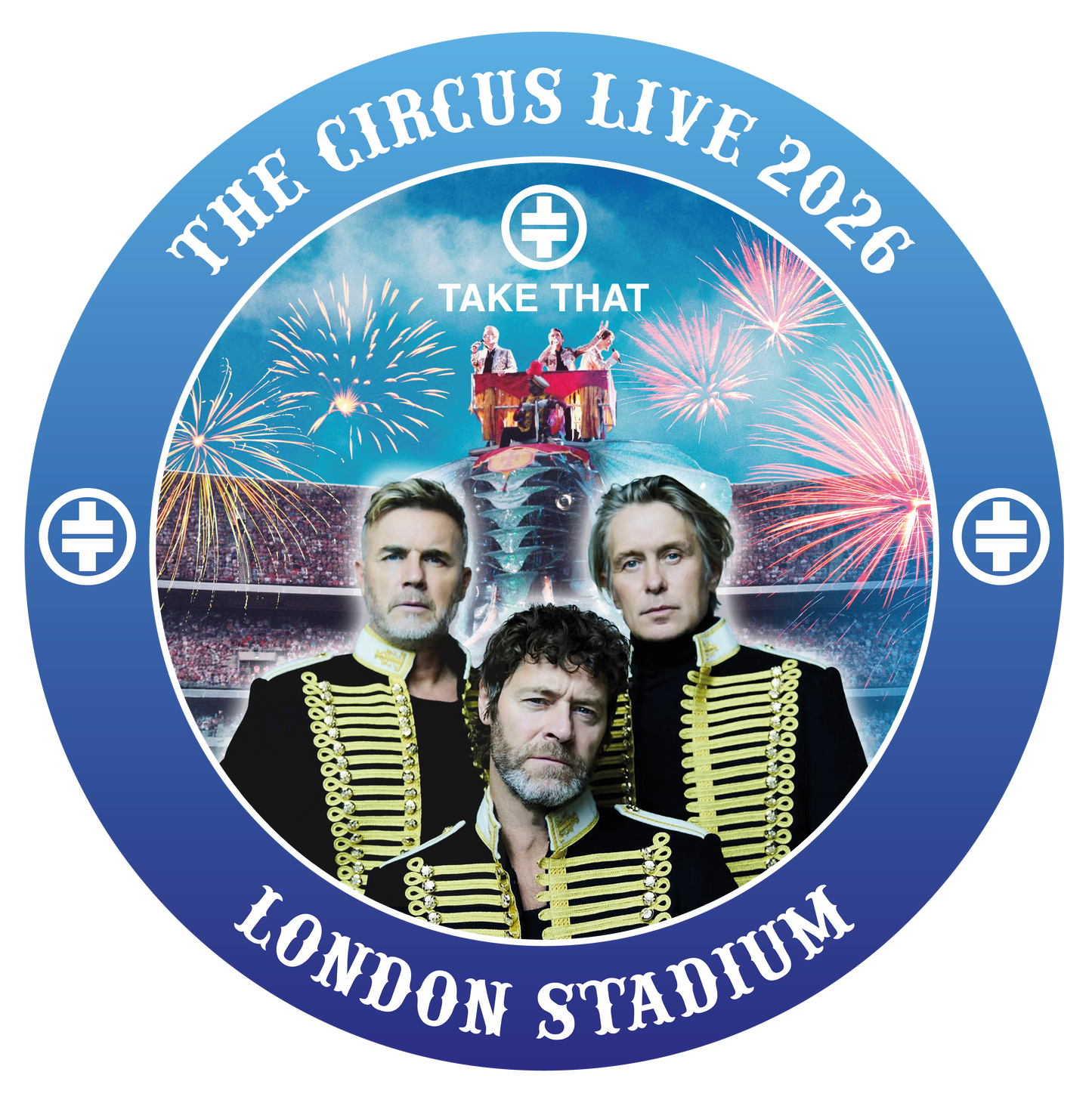 Take That Circus Tour London Stadium Unisex T-Shirt