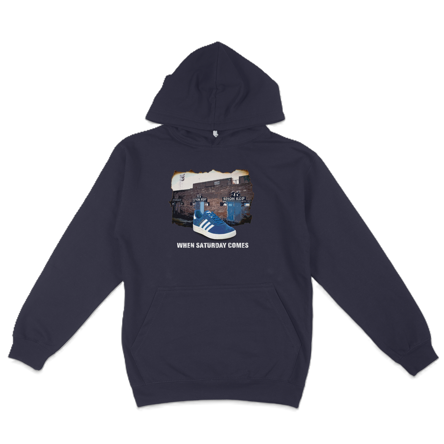 When Saturday Comes Hoodie - Navy/Blue