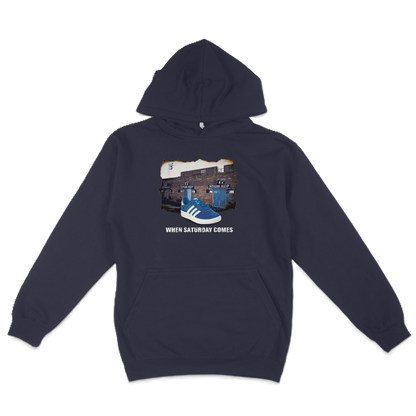 When Saturday Comes Hoodie - Navy/Blue