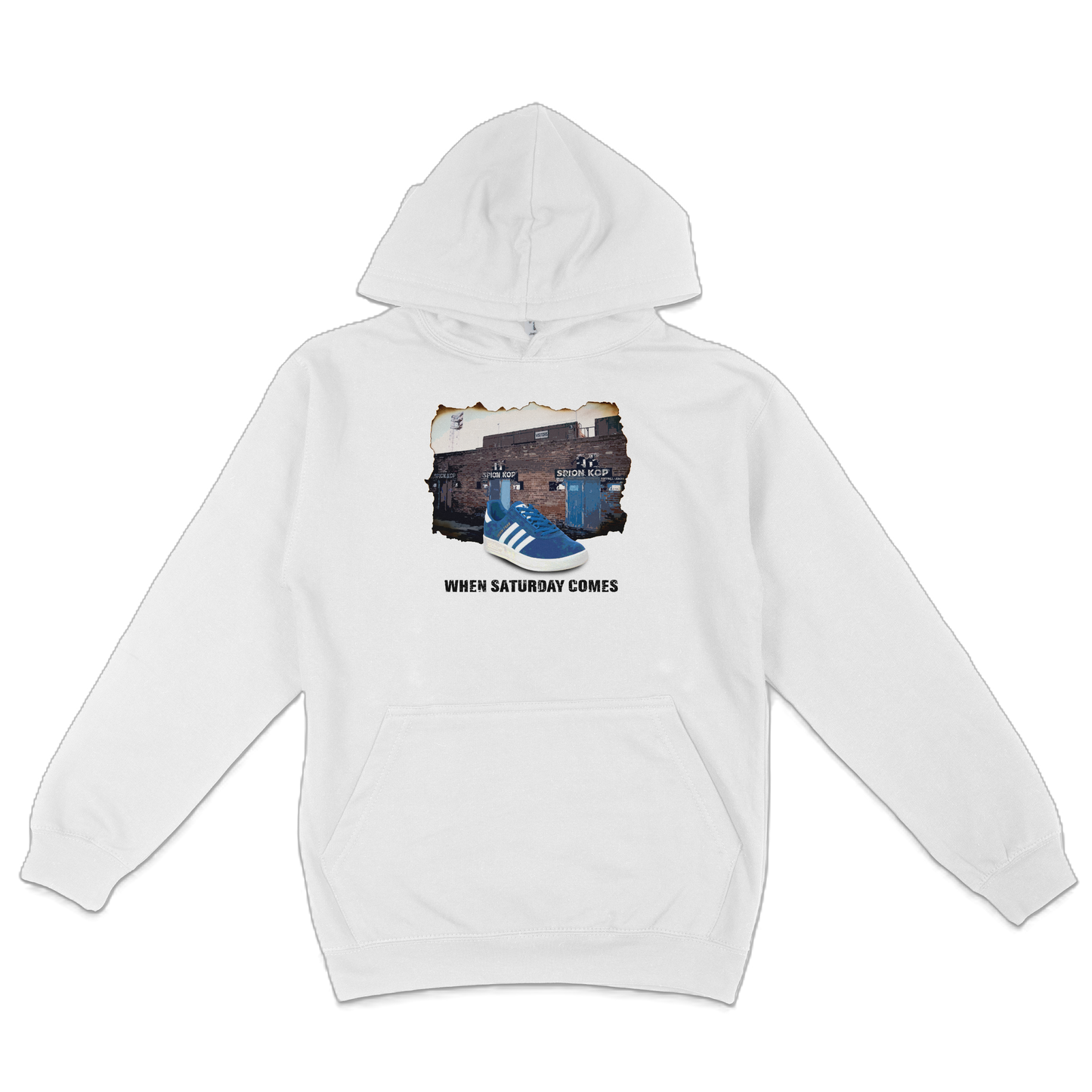 When Saturday Comes Hoodie -  Blue