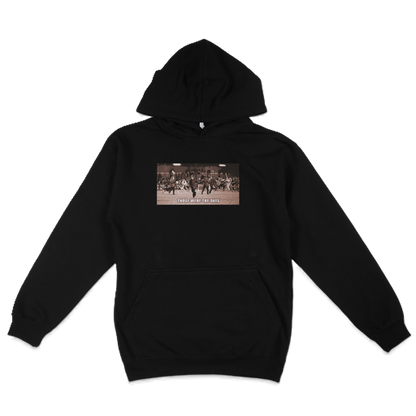 "Those Were The Days" Hoodie - Black/Sepia