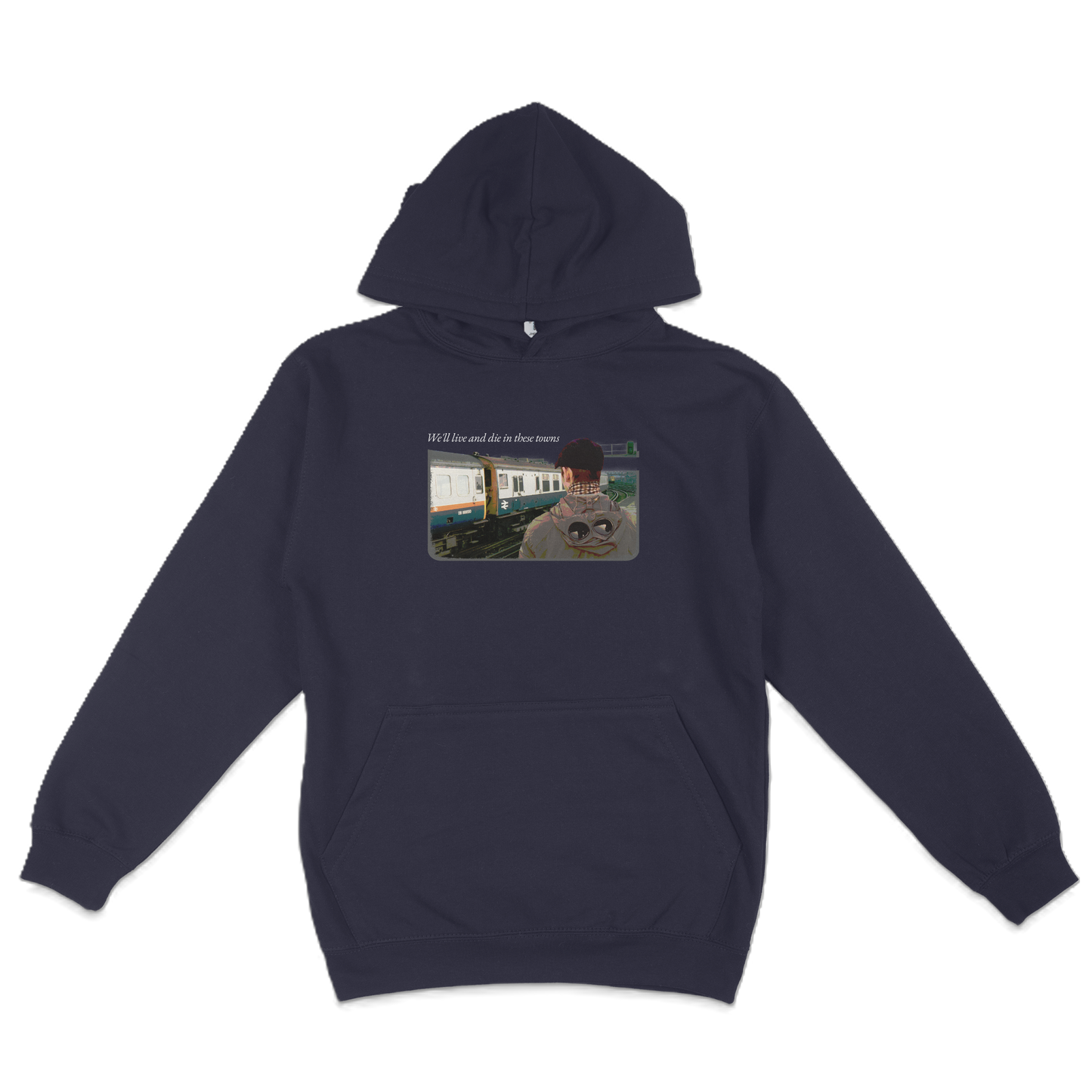 Casuals "Live and Die" Hoodie - Navy