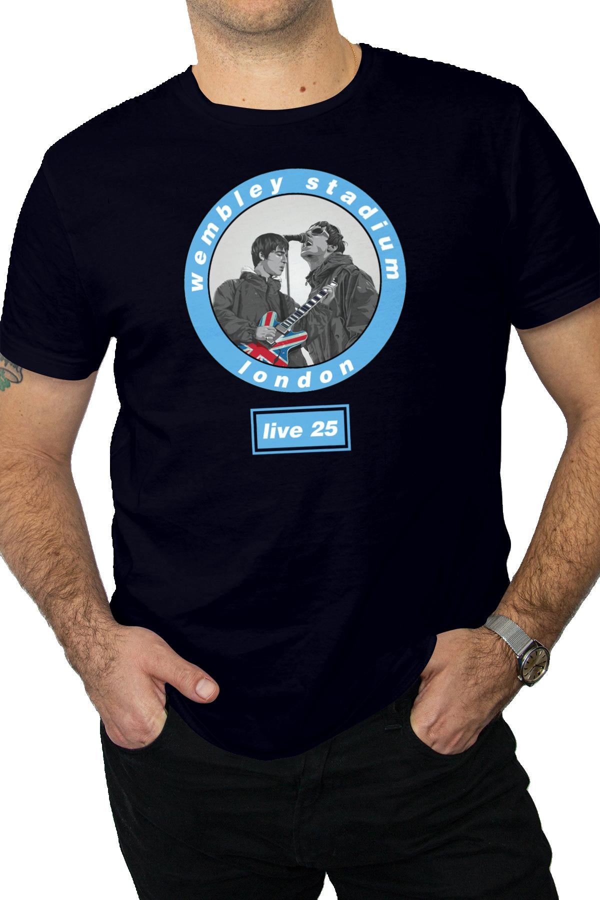 Oasis-Wembley Stadium Live 25 Tour - 10 Colourways Available