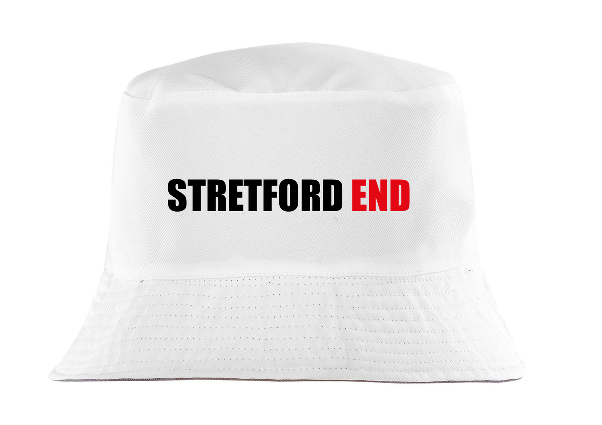 Retro football bucket hat inspired by vintage football kits and terrace fashion