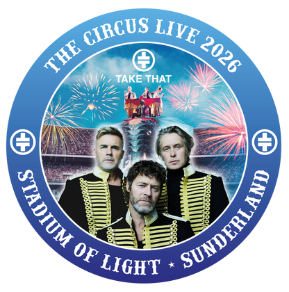 Take That Circus Tour Sunderland Stadium Of Light Unisex T-Shirt