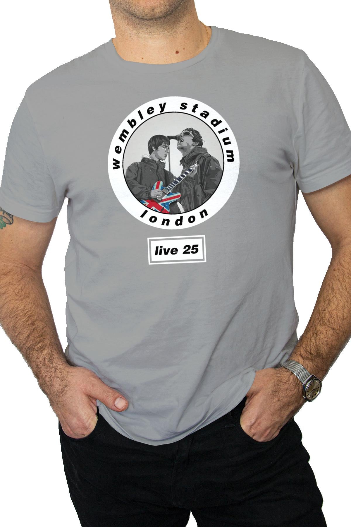 Oasis-Wembley Stadium Live 25 Tour - 10 Colourways Available