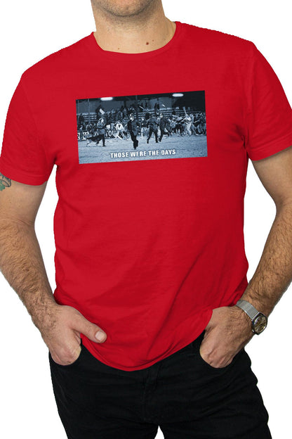 "Those Were The Days" Tee - Black or Red