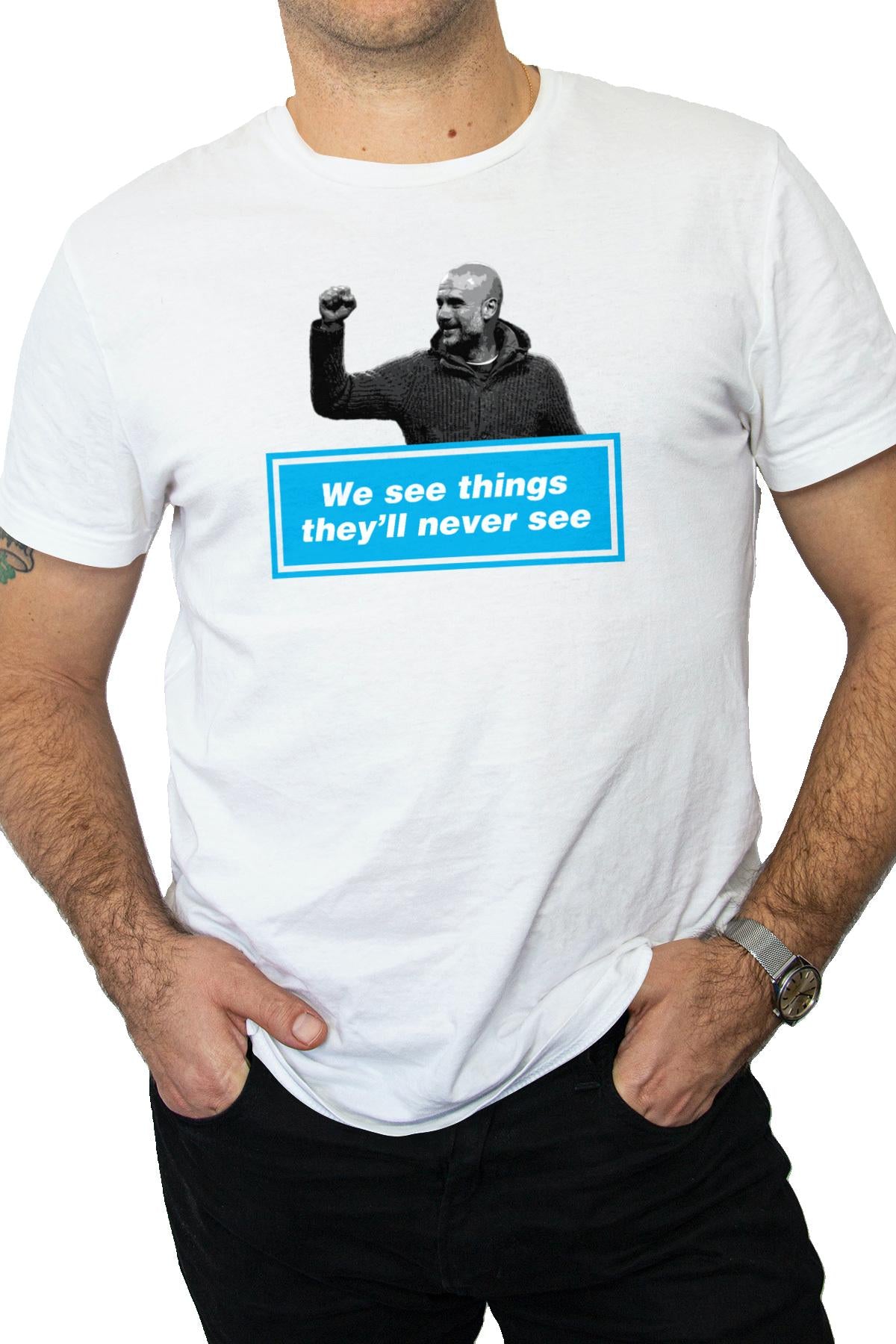 Man City "We See Things" T-Shirt