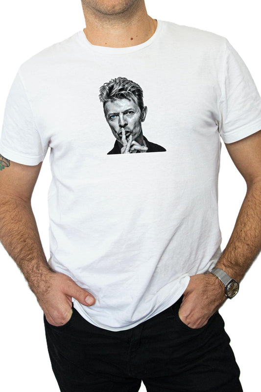 "Shh" Bowie Tee
