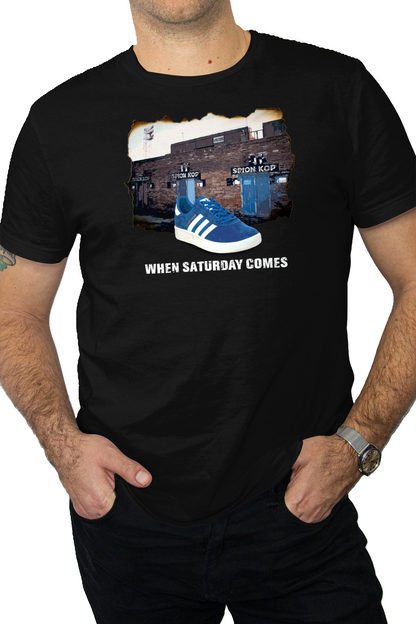When Saturday Comes Tee -Black/Red